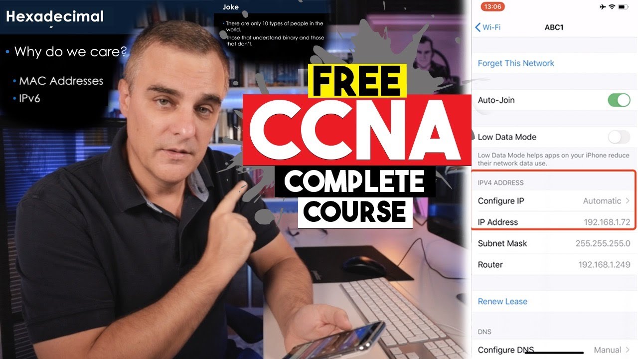 Hexadecimal, ARP and MAC address learning