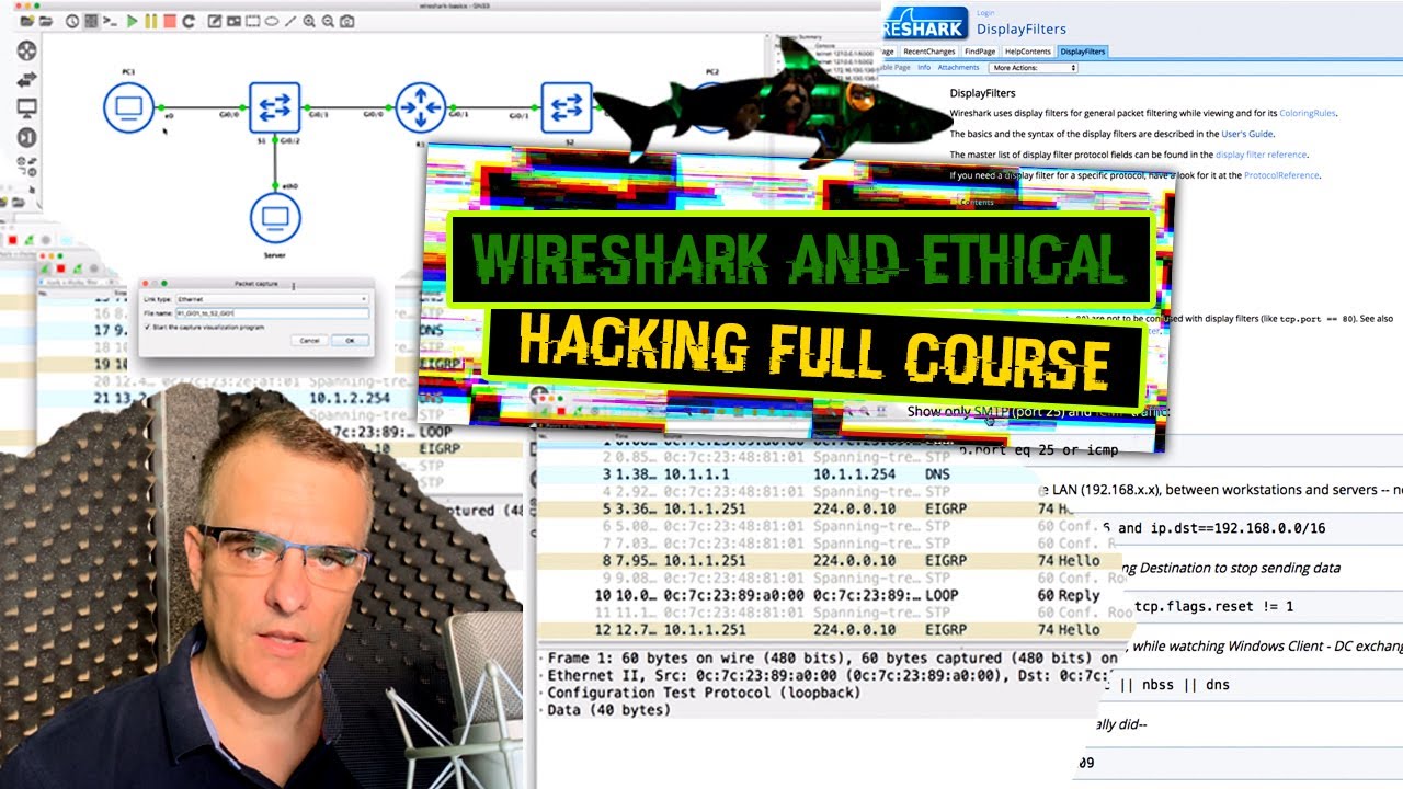 Free Wireshark and Ethical Hacking Course: Video #2