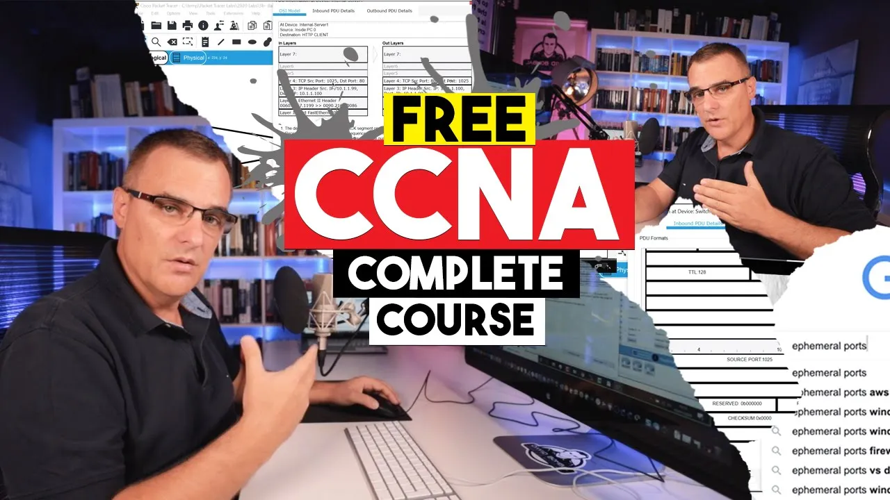 Practical protocols: SMTP and POP3 | Free CCNA 200-301 Course | Video #12