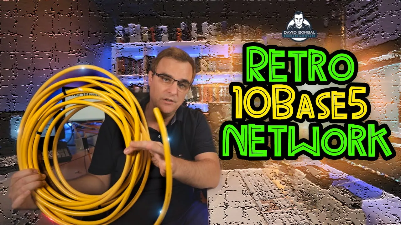 Retro 10base5 Thicknet and 10base2 Thinnet network