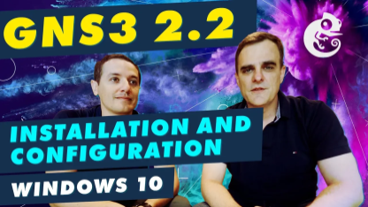 Want to know to install, configure and setup GNS3 2.2? Well, these videos show you. In this first video, I show you how to download the com